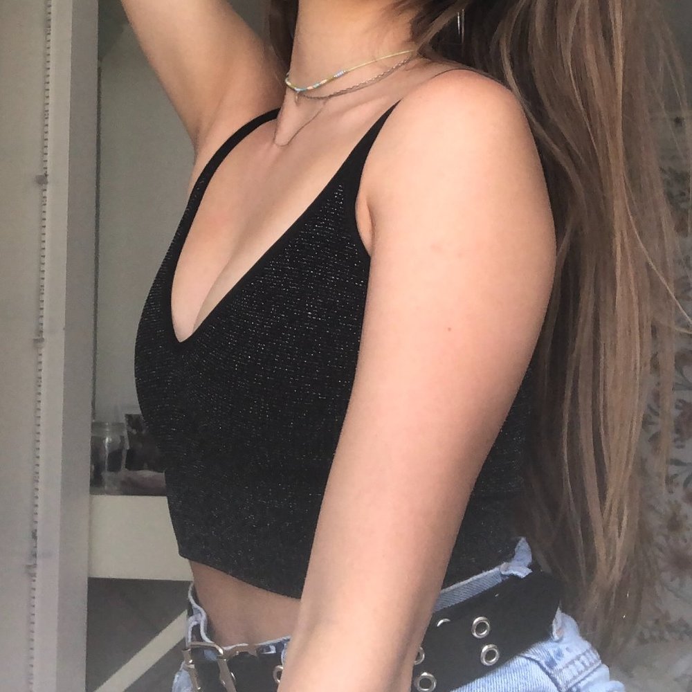 Urban Outfitters, Black Going-Out Top